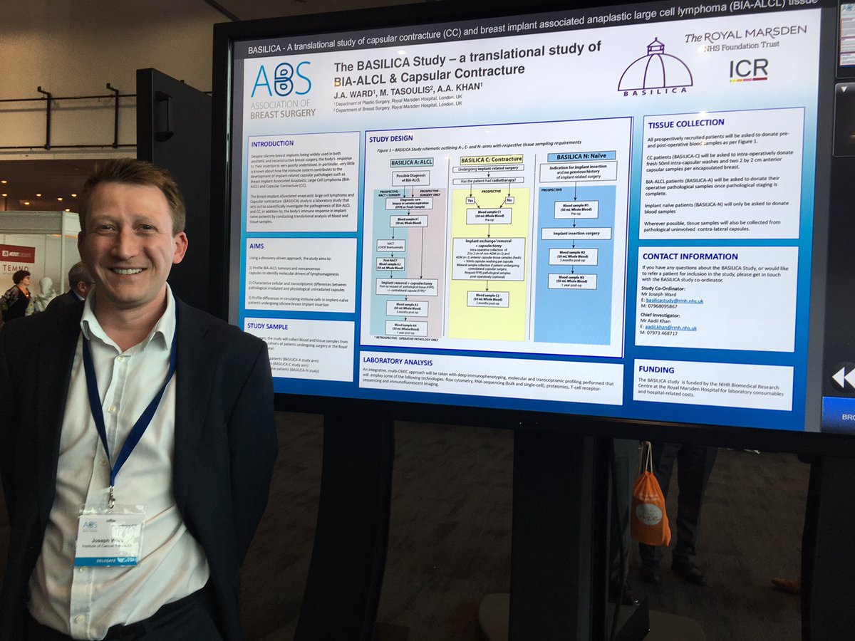 Really delighted to present 🗣 the BASILICA study at #absconf22 in Liverpool today. Many interested 🔪surgeons and much enthusiasm for understanding the body’s pathological response to silicone. 🏥🧫🔬🧬