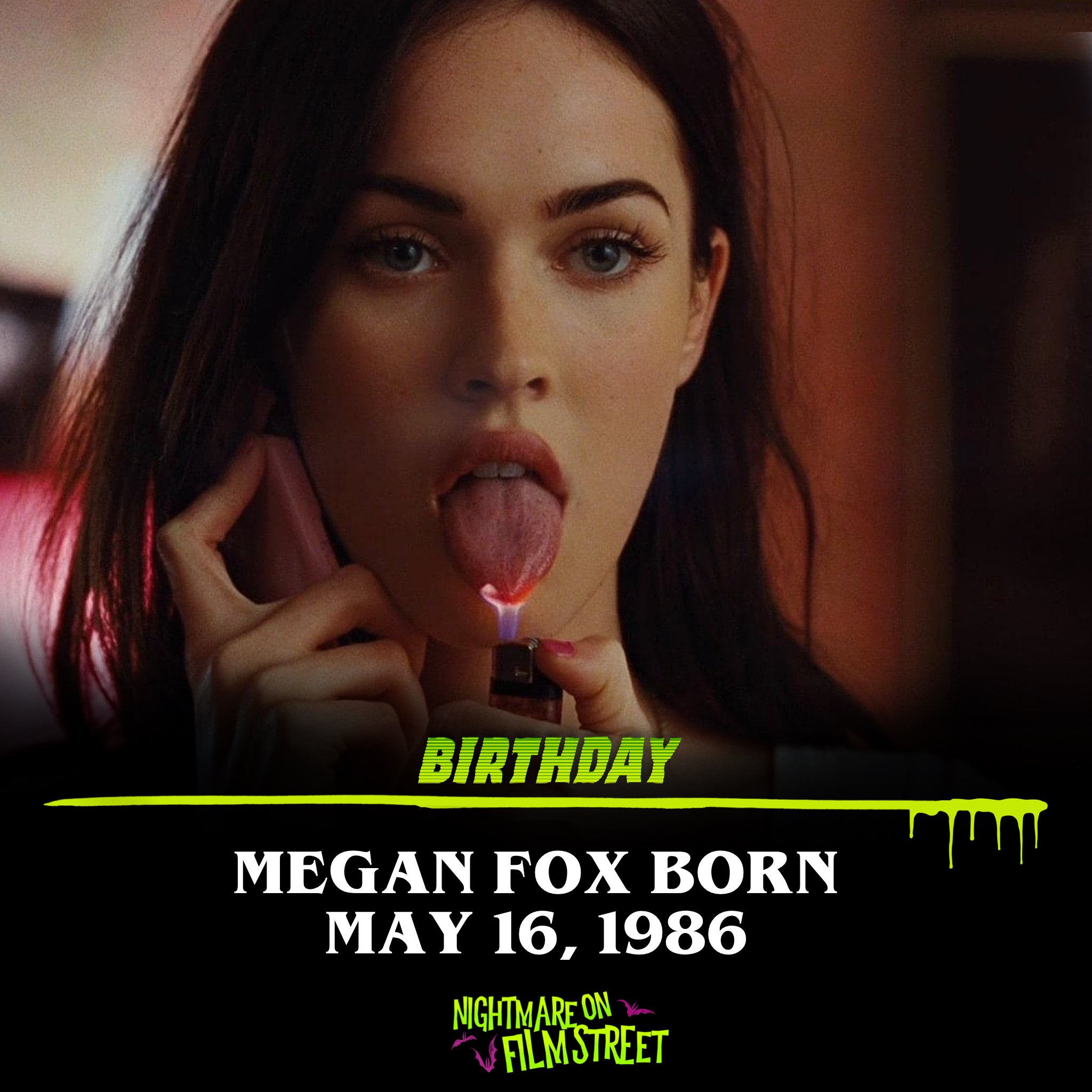 Happy Horror Birthday to MEGAN FOX, born  