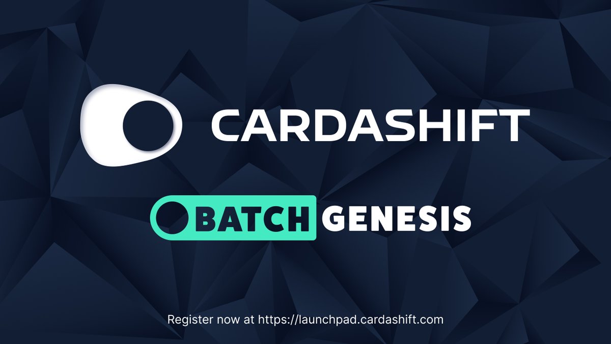MiningTk's tweet photo. 🚨 CONCOURS🚨
Cardashift lance son launchpad et ses premiers projets aujourd'hui ! Pour célébrer l'ouverture des inscriptions, Cardashift vous offre 500$ de $CLAP 🚀

Pour participer :
↪️Follow @cardashift + @MiningTk 
↪️LIKE + RT
↪️Rejoindre le Discord : https://t.co/jkc8cdr0cS https://t.co/iMKkA3T3Zm