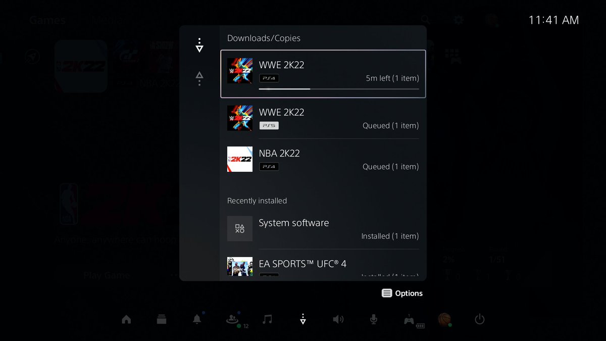 TicoisTocory's tweet photo. For those who have questions about @NBA2K 22 having an update for PS4, yes has one as well it's 26 GB. PS4 & Xbox One Updates are live! I'll have a detailed breakdown covering the patch updates on every gen. Subscribe: 👇🏾https://t.co/iWdhGedouv #NBA2K22 #NBA2K22Update https://t.co/iEH131fSO9