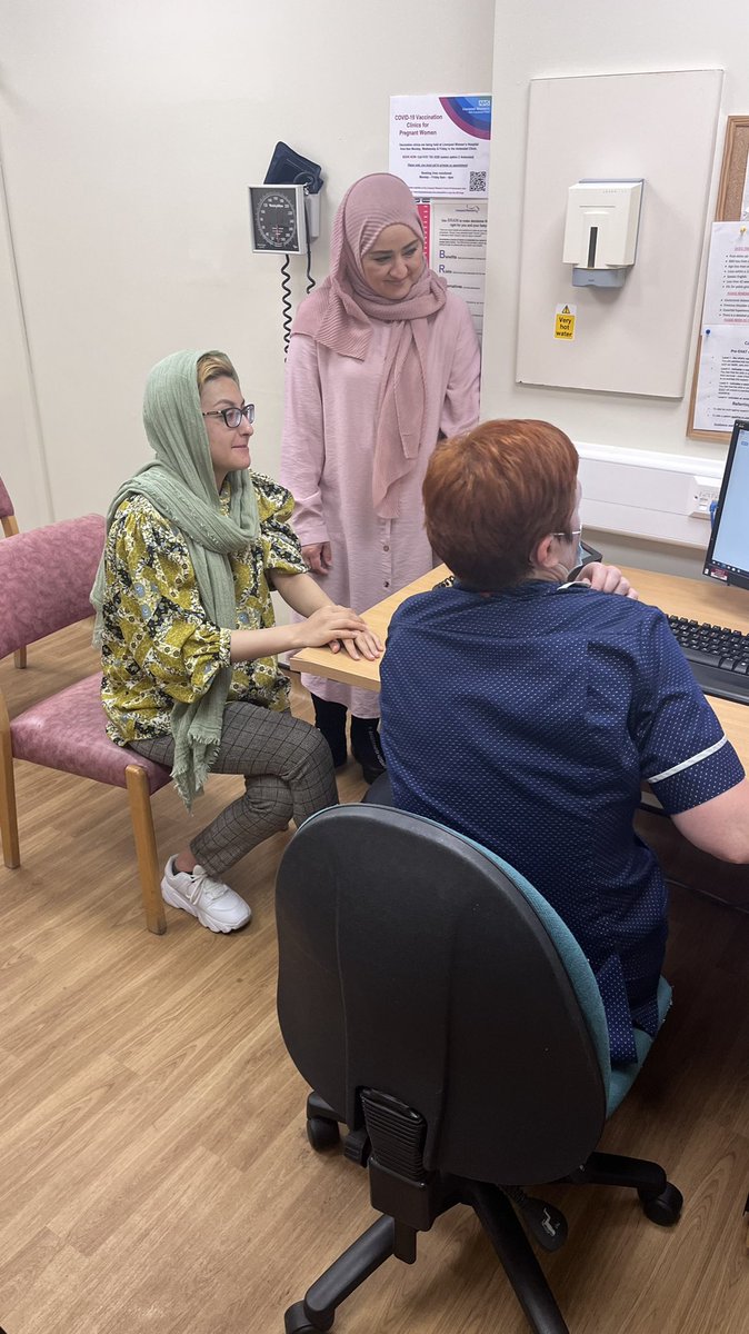 rahima_farah's tweet photo. Fantastic day of outreach at the @LiverpoolWomens with are CIT south team. Lots of engagement addressing vaccine hesitancy! big thank you to all the volunteers and staff who helped make the day a great success. #healthequity @CaitGp @LiverpoolPH @LSTMnews @CentralLpoolPCN https://t.co/LMhRpbFvzt