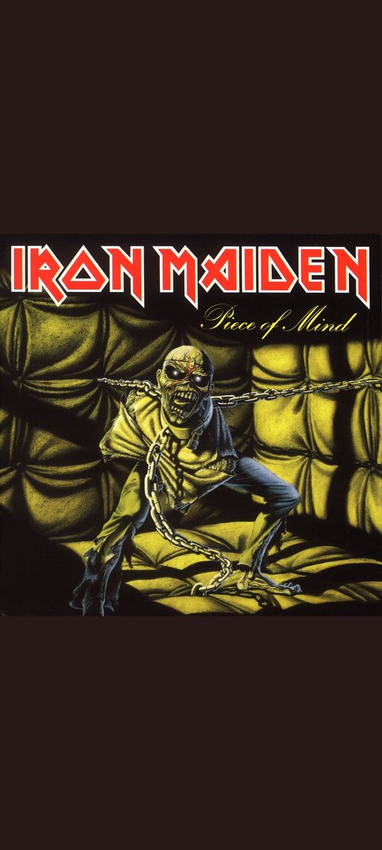 aodanoneachtain's tweet photo. Released on this day back in '83. My favourite ever Maiden song is on it. "The Trooper". Playing the album now. #IronMaiden #PieceOfTime https://t.co/T5YarcCiLT