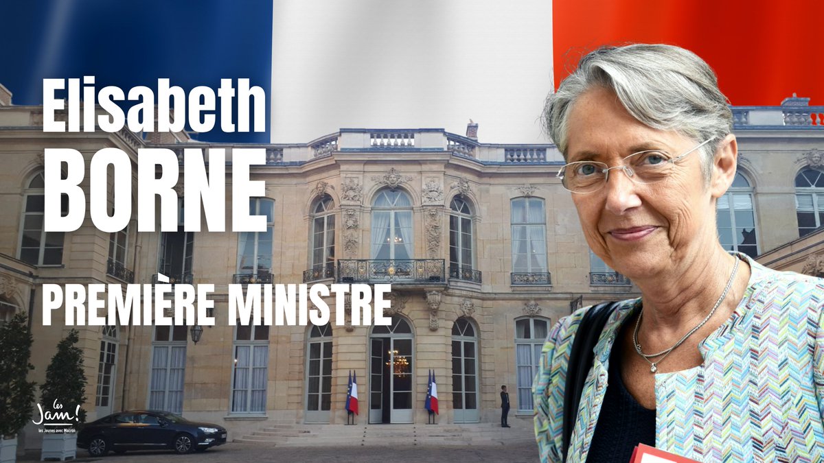 Jeunesenmarche's tweet photo. Félicitations @Elisabeth_Borne, nouvelle Première ministre ! 🇫🇷
Fiers de votre action en faveur de la transition écologique et des résultats obtenus pour l'insertion des jeunes, nous continuerons d'être à vos côtés pour la réussite de la France. https://t.co/t8iebTTkrD