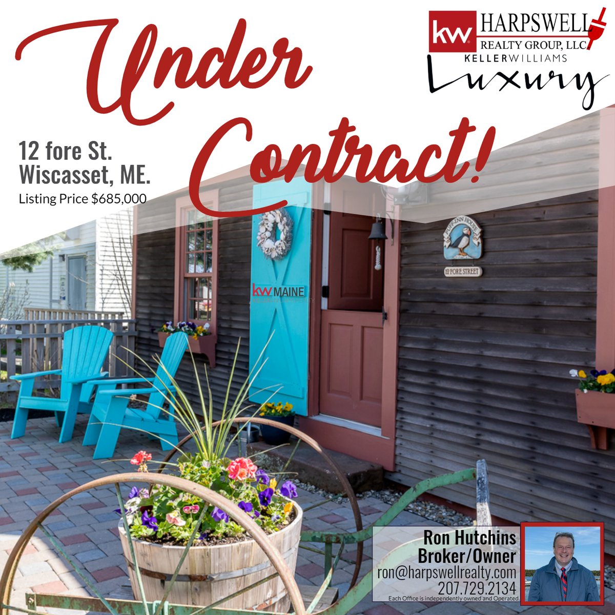 3 days on the market and multiple offers on the table, we are officially under contract with this GORGEOUS Wiscasset home.
.
#harpswellrealtygroup #sellingwiscasset #kellerwilliamsmaine #kellerwilliamsagent #sellingmaine #mainerealestate #selling207