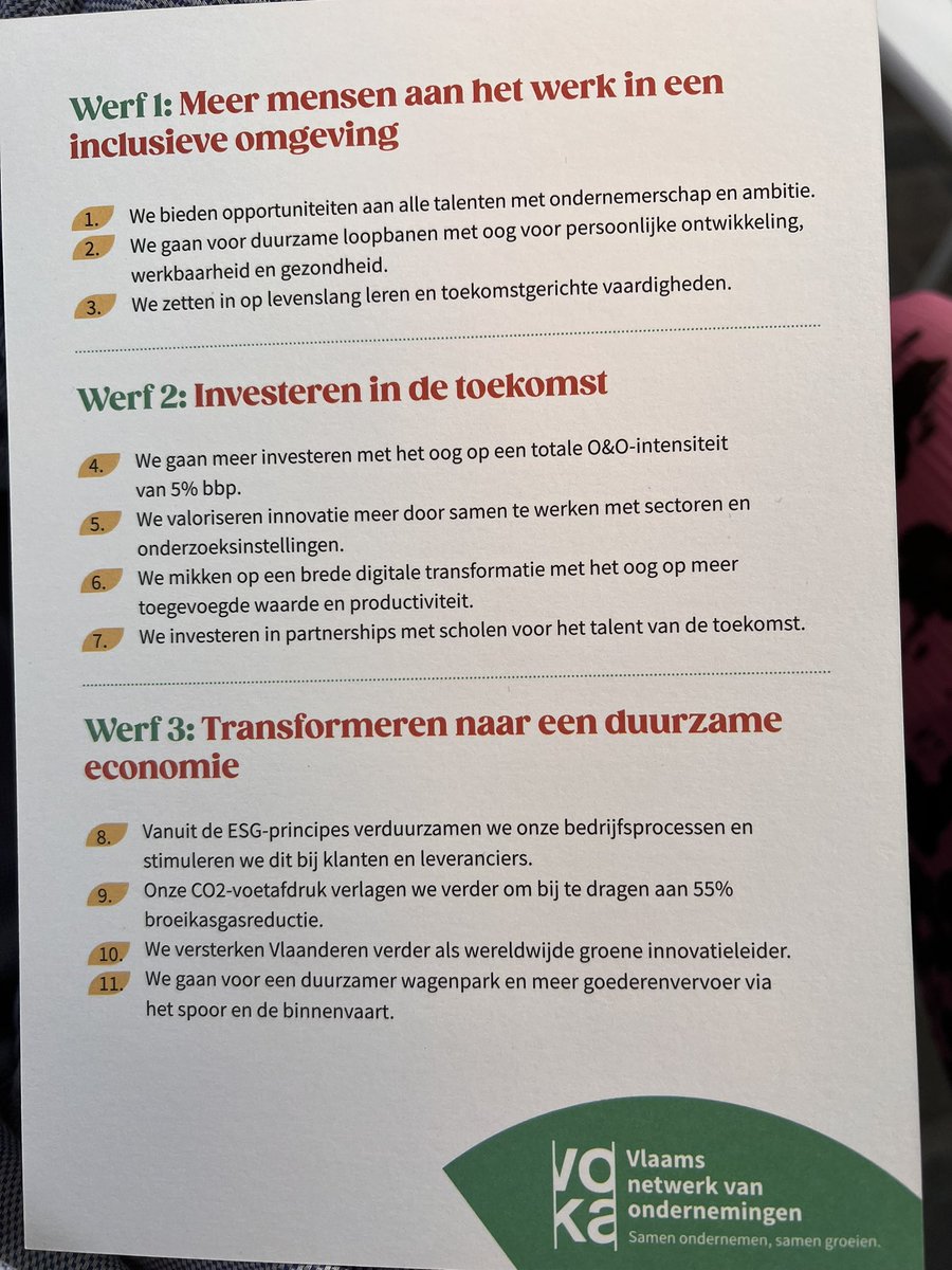 Wij onderschrijven met TechNatives de 11 engagementen van Voka met focus op het stimuleren en rekruteren van het talent van de toekomst  #vokaprimavera #TechNatives #recruitmentmarketing