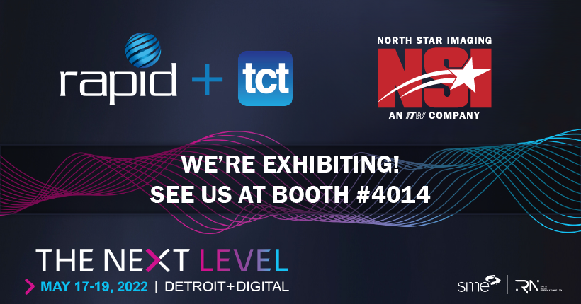 NSIxray's tweet photo. We are excited to meet you at RAPID + TCT in Detroit, starting tomorrow through Thursday. Visit us at Booth #4014!

#3D #3dxray #technology #innovation #manufacturing https://t.co/1CqQhSIHPr