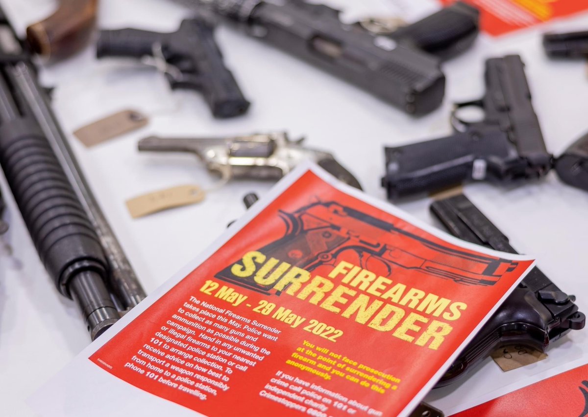LancRuralPolice's tweet image. Got questions about #OpAztec, the national firearms surrender?

Join us tomorrow for a live Q&amp;amp;A!

📅 Tuesday 16th May
⌚ 16:30-18:00PM
📍 Over on our Lancs Rural Police Facebook page and story
👮 With officers from our armed response unit and firearm licencing team