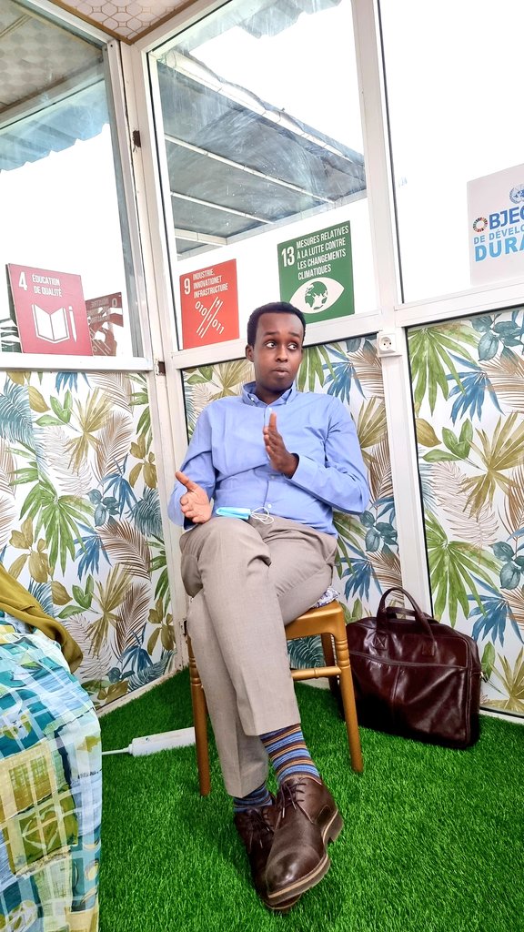 FarmGirlDJ's tweet photo. #SDGs 
@JBarahona_RCDJI
@FathiBashe thank you for promoting and raising awareness about SDGs in our horn.
Me and my team we are dedicated 
To showcase the potential of young people ,their key role in achieving #SDGs, including #VNR process.
#Djibouti #sdg13 #sdg10 https://t.co/C8vQmWDGCm