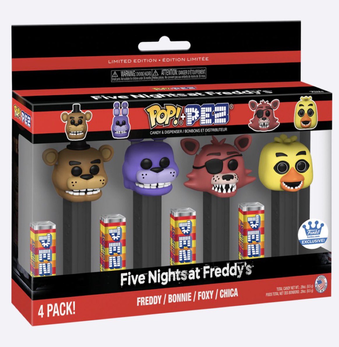 Five Nights at Freddy's Alerts 🏳️‍🌈🏳️‍⚧️ on X: FNaF News: Both the Candy  And the Popgoes Funko plushies have been revealed by their respective  creators! We also have a schedule on when