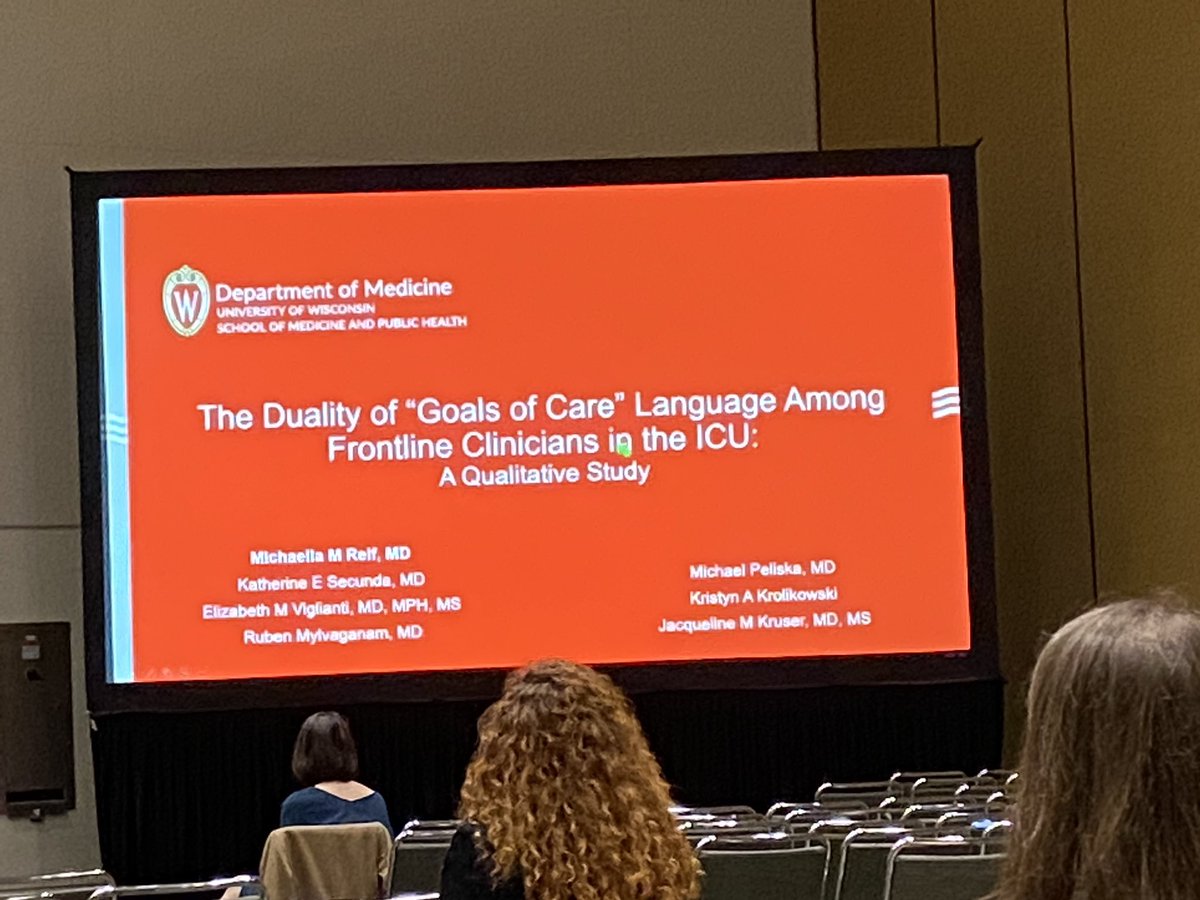 L_VigliantiMD's tweet photo. How do we use the term “goals of care” and what do actually mean by it? Great work from @jackykruser and presented by Dr.Reif @uw_APCC #ATS2022 @atscommunity https://t.co/5LzoCyCx4K