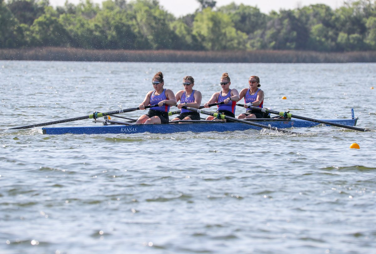KU_Rowing's tweet photo. Championship Sundays >>>>

#KUrowing x #RockChalk https://t.co/fTV0DmtpKg