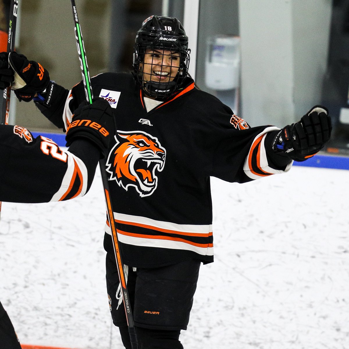 CHAWomensHockey's tweet photo. Abby Davies capped her @RITWHKY career with a four-goal All-Tournament Team performance at the CHA Championship in 2021-22.
#CHA20 | #SeniorSendoff https://t.co/JOabTf9E19