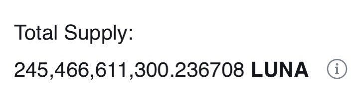 Ethereumbabe's tweet photo. $LUNA are burning right now.
12 billions in just 12 hours 😏

#lunaterra #Terra_Luna #lunacoin https://t.co/Fi4rWlgjfN