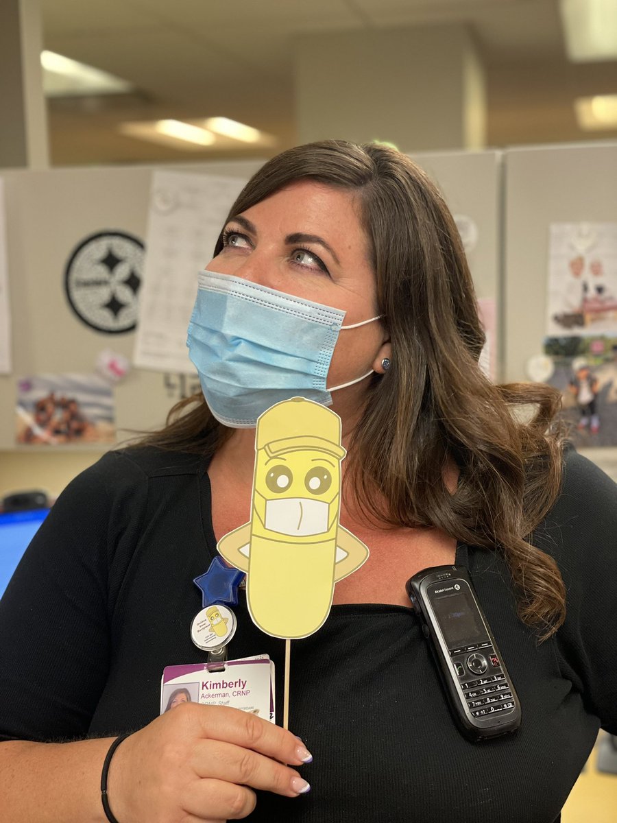 AspStewie's tweet photo. The next Golden Stew goes to Kim Ackerman, CRNP! Kim’s caring attitude and enthusiasm are unmatched. She always seeks to optimize narrow spectrum therapy for all of her patients on the I-Care service! https://t.co/6dY5aCylzC