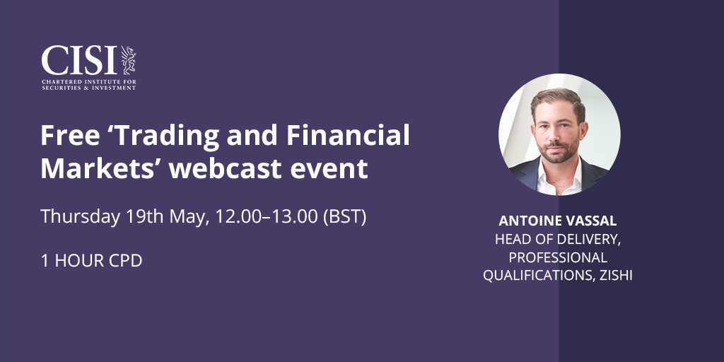 the_ZISHI's tweet photo. Join our free ‘Trading and Financial Markets’ event in association with #CISI. Points include Future Markets &amp; Analysis, Planning for Success and Trade Execution &amp; Practical Application. Sign up here: https://t.co/iJxMbVI1FI #ZISHI #CISI https://t.co/VN0Linesv2