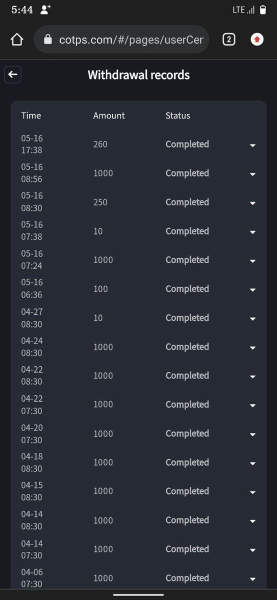 COTPS Updates tweet media