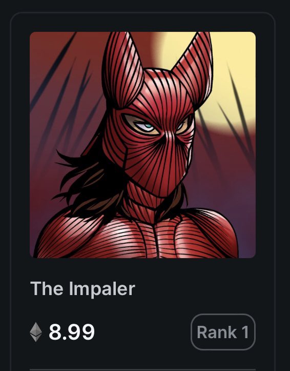 Rank 1 of #svsnft now 8.99!

looksrare.org/collections/0x…