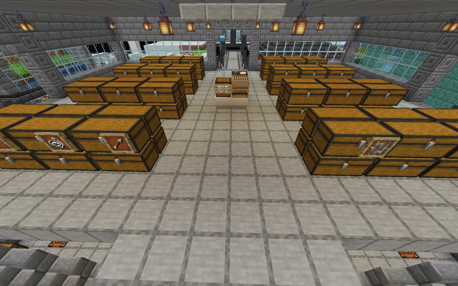 リュード カチ勢ソードhu ポーション醸造台が並んでいた共有倉庫の２fを全て余剰品の倉庫に改装 ポーション醸造所は個別に建築して貰った また えのにきが本腰入れて自宅を建てるらしい そしてみっちゃんがこの状態のままずっと止まっていた