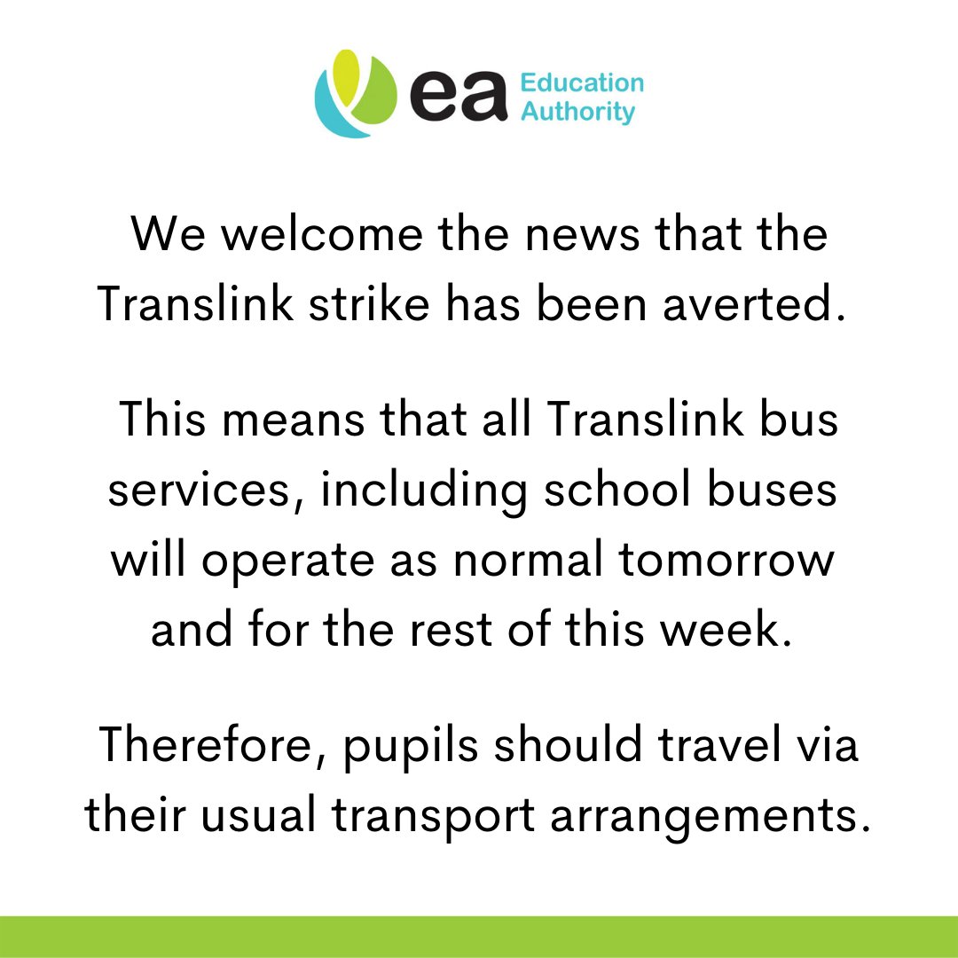 Education Authority tweet media