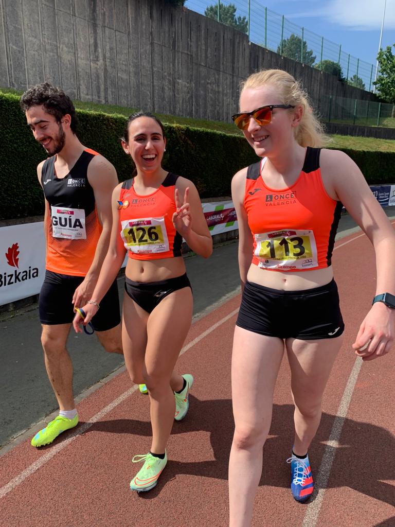 FESAVALENCIA's tweet photo. El #EquipoFesa de Atletismo logra unos grandes resultados en el Meeting Internacional de Basauri!! 🏃♂️👨🦽
•
Los deportistas Judith, Vicente Anderson y Nacho, logran mejorar sus marcas personales! 🔝🏆
@_FEDPC_ @FEDEDDF @fedi_cv @ONCE_oficial https://t.co/tmF2AJzV11