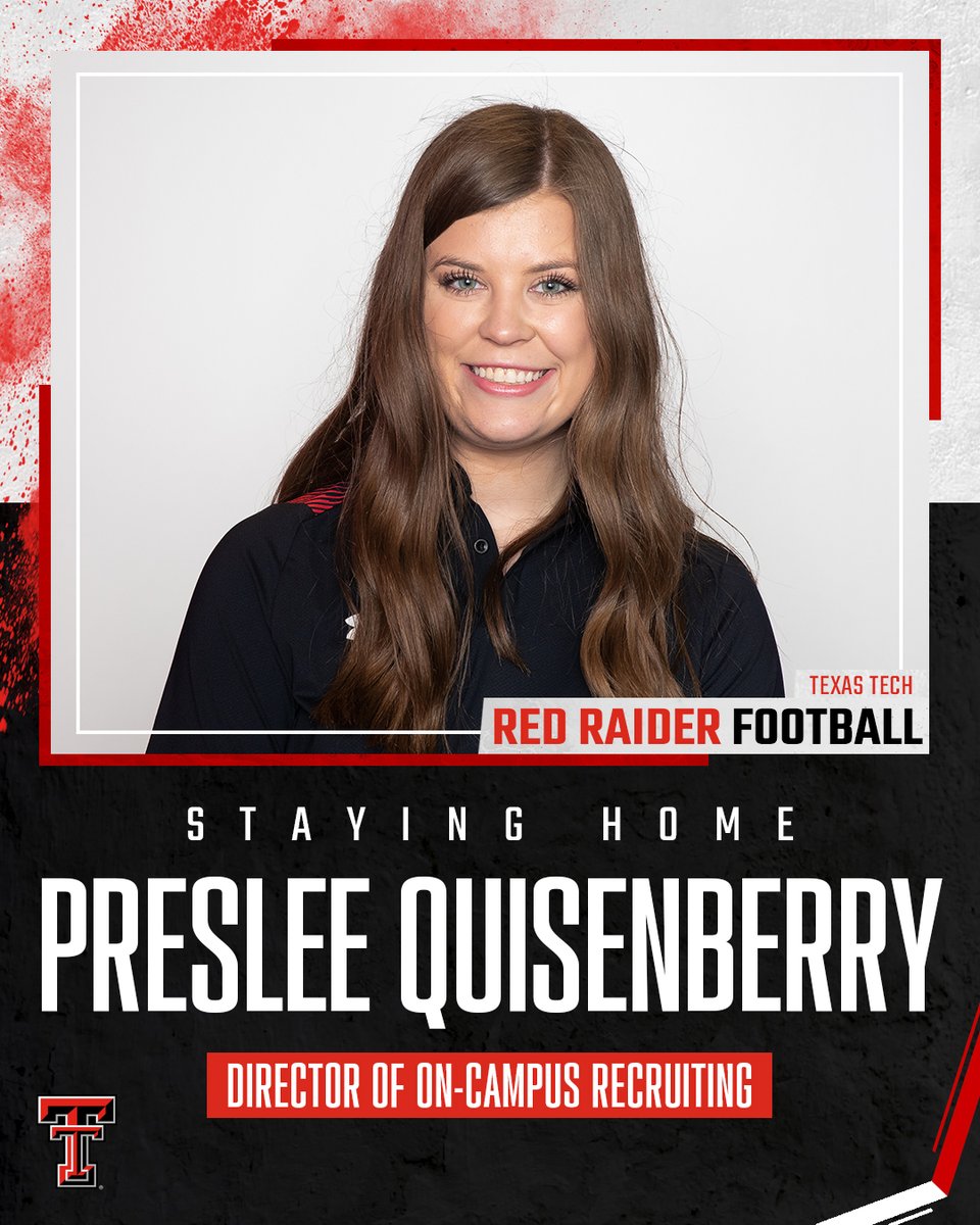 Staying home. We're happy to announce Preslee as our Director of On-Campus Recruiting!

#WreckEm