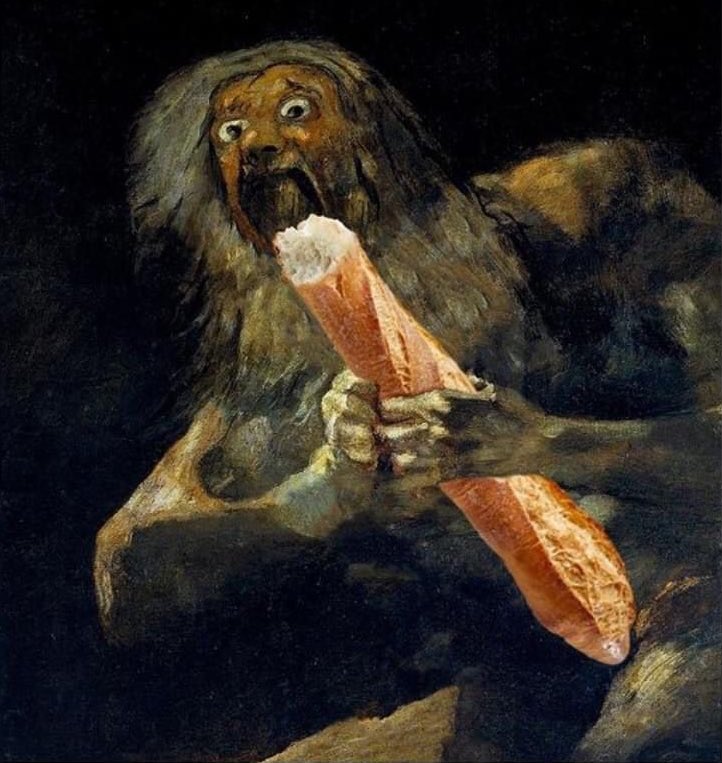 ALBF_podcast's tweet photo. Personne: 

Absolument personne: 

Les Français quand ils sortent de la boulangerie après une grosse journée de boulot: https://t.co/f1pF4HNxI4