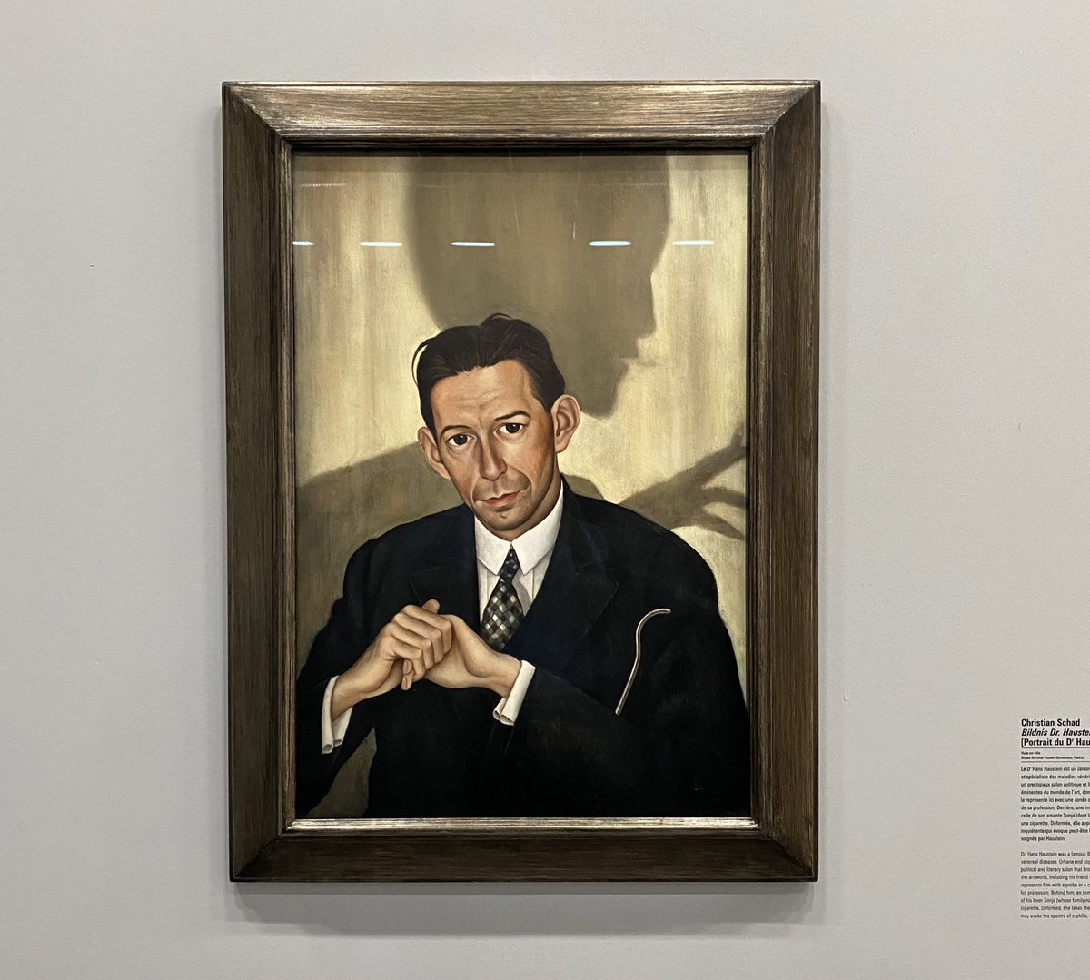 gabolvr's tweet image. Fui numa exposição esses dias e tinha um quadro que era igual ao Mathieu Amalric.