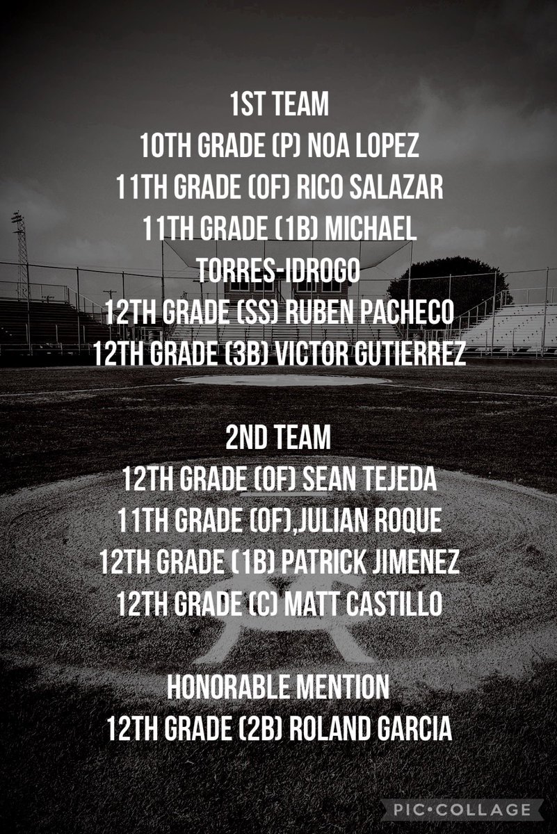 BaseballMC's tweet photo. Congratulations to the following Cowboys for their all district selections! https://t.co/c38jAmMyXX