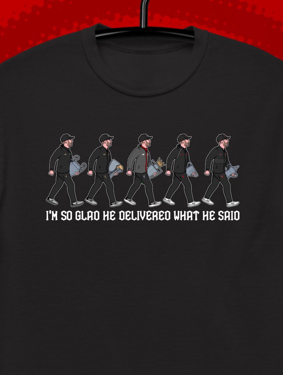 JACKDesign_uk's tweet image. GIVEAWAY! 🚨 

Ahead of the huge games in the next couple of weeks, I’m giving away one Klopp t-shirt, you choose which one!

All you need to do is…
-Retweet
-Follow me

Will announce a winner before kick off tomorrow evening. Good luck! 🔴