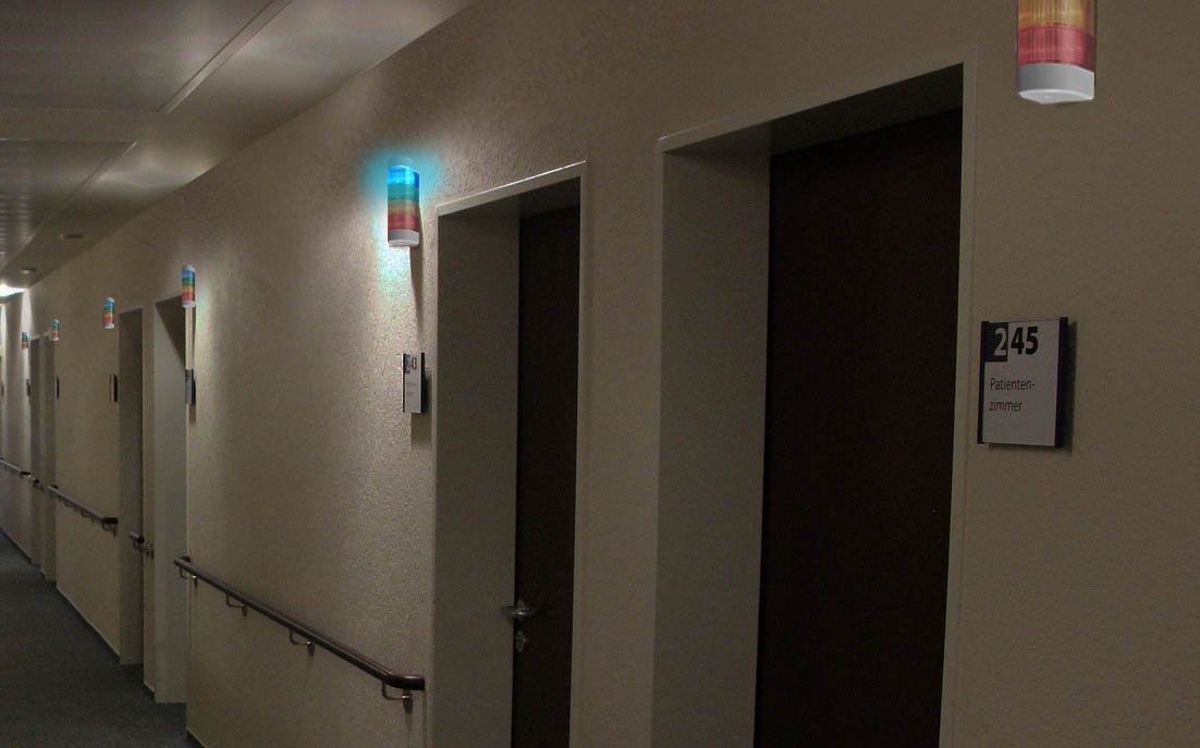 PatliteUSA's tweet photo. Some hospitals still use different flag colors outside room doors to designate room status. PATLITE's WME-D is an excellent replacement for this!

https://t.co/vVApLJ5eLK

#PatliteAtWork #signalingsolutions #signaltower #automation #smartfactory #industrialautomation #safety https://t.co/x3M3WLdpzx