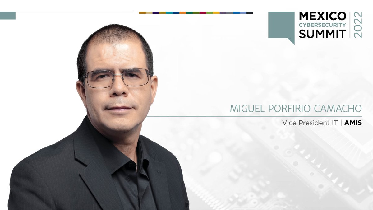 MexicoCyber's tweet photo. In our #MexicoCybersecuritySummit we are happy to announce the panel "Human Behavior's Role in Security Breaches", with the participation of our newest speaker Miguel Porfirio Camacho, Vice President IT from #AMIS.
For information click the link below
https://t.co/M5sCB0KxmM https://t.co/xalDtQkqxh