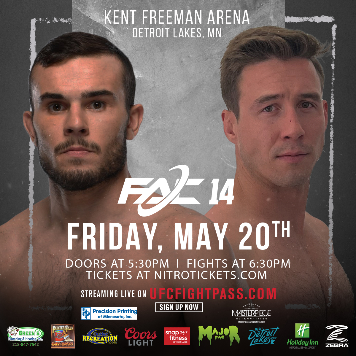 UFCFightPass's tweet photo. James Krause presents FAC Live this Friday night! 🔥

[ #FAC14 | 𝗟𝗜𝗩𝗘 𝗙𝗥𝗜𝗗𝗔𝗬 | 📲 on #UFCFIGHTPASS ] https://t.co/TZ7DwBoXGo