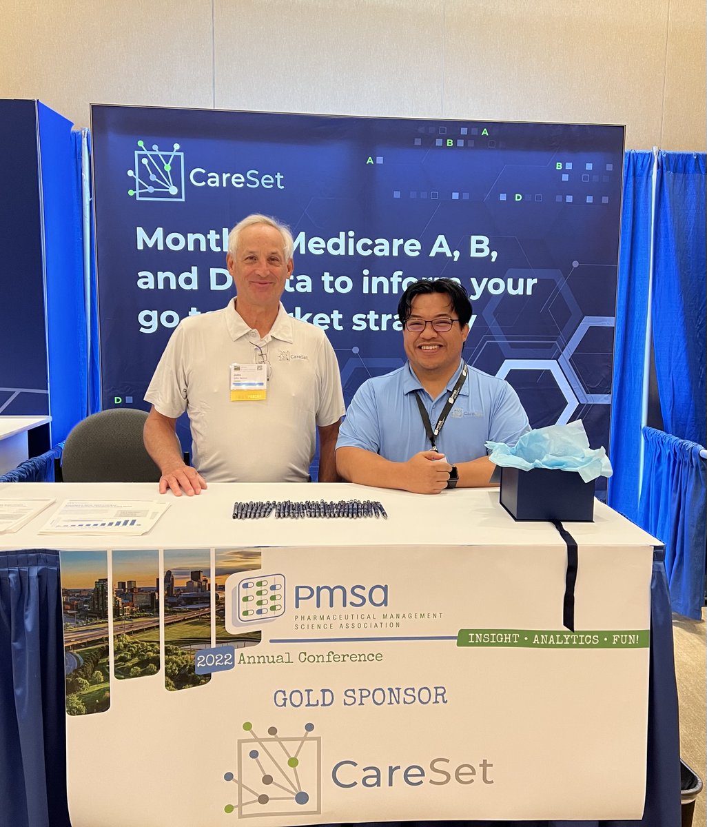 CareSet's tweet photo. Excited to be attending #PMSA2022 in Louisville, KY - great sessions on #AI, #machinelearning #digitalfootprints, #data, #analytics and so much more. If you’re here, please stop by our booth and meet the #CareSet team. https://t.co/Zf189IKDsu