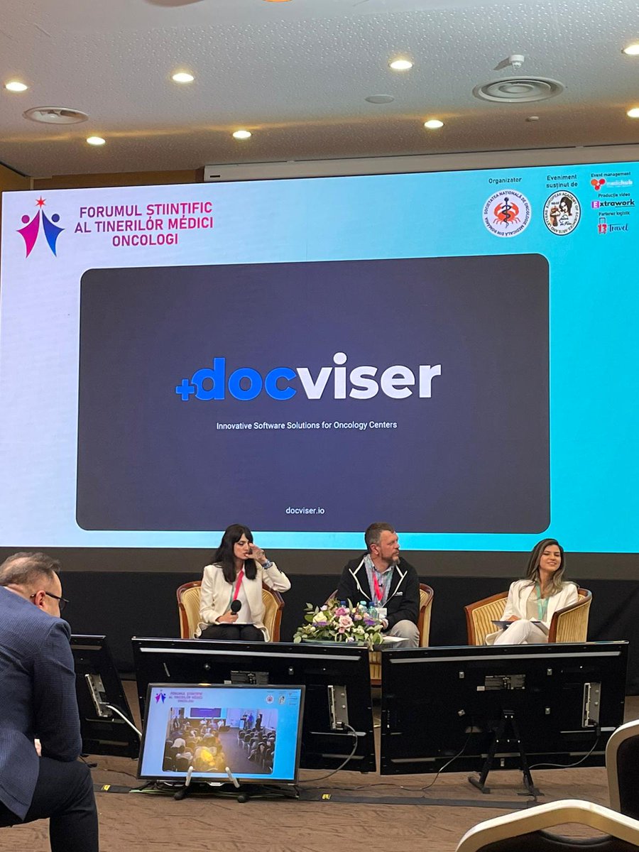 DocviserIO's tweet photo. We're very proud that we had the opportunity to speak at Scientific Forum of Young Oncologists.
We look forward to work with every one of them to make their life easier with Docviser Oncology Platform.
https://t.co/btwcWu69xV 
#digitalplatform #oncology #startup #digitalhealth https://t.co/2dJtiKQriS
