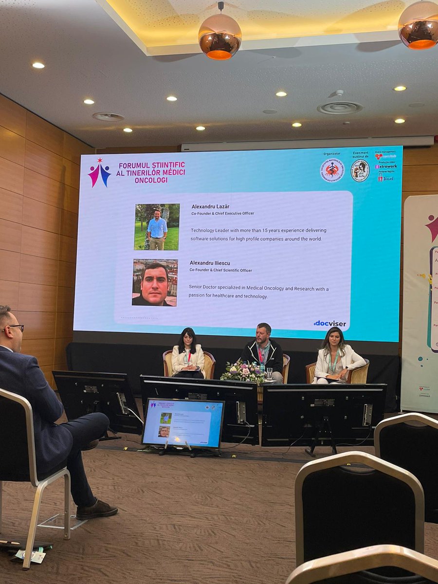 DocviserIO's tweet photo. We're very proud that we had the opportunity to speak at Scientific Forum of Young Oncologists.
We look forward to work with every one of them to make their life easier with Docviser Oncology Platform.
https://t.co/btwcWu69xV 
#digitalplatform #oncology #startup #digitalhealth https://t.co/2dJtiKQriS