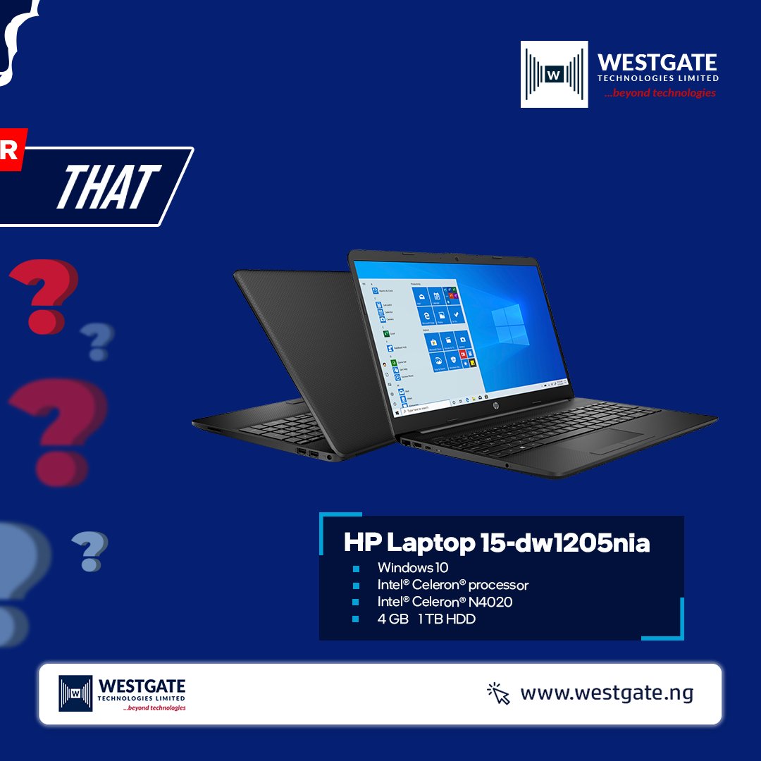 westgateng_'s tweet photo. Which do you prefer?

The HP 15 (FreeDos). Or, the HP 15 (Windows 10)

☎️ 0803-309-3308

#WestgateTechnologies #Hplaptop #computervillagelagos #HP15 #2022laptops https://t.co/WfEwGXQcA9