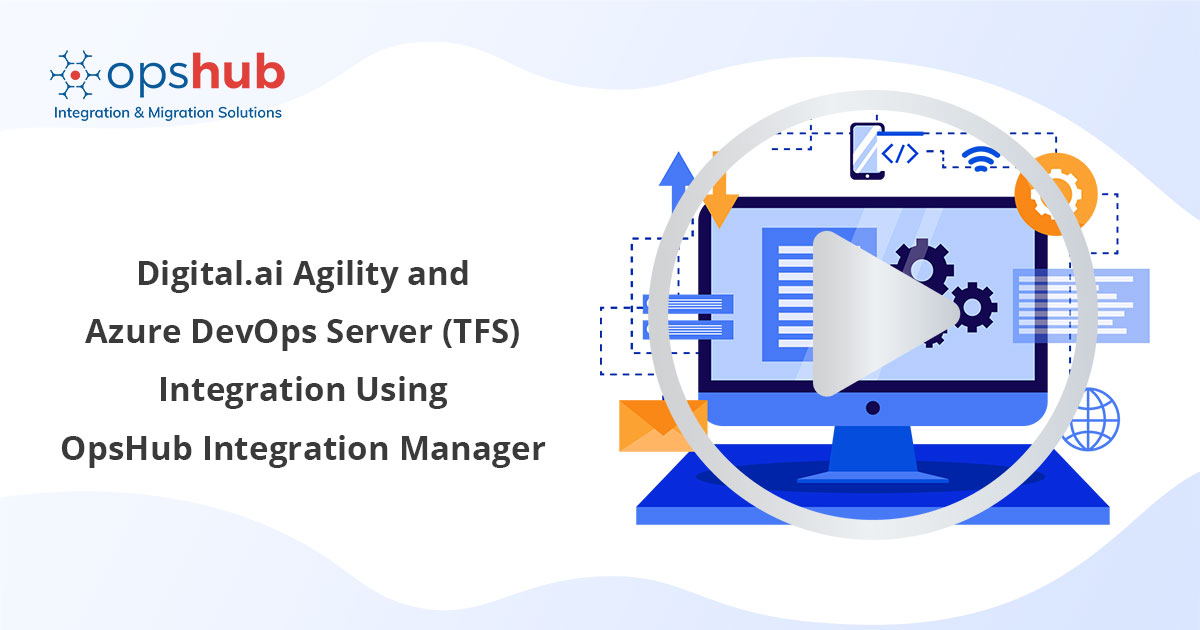 opshub's tweet photo. Watch the demo #video to understand how integrating Digital. ai Agility and Azure DevOps Server using OpsHub Integration Manager (OIM) empowers users with greater clarity on #business needs and development updates: https://t.co/v5hh1b4adB https://t.co/4lP7EwjhNf