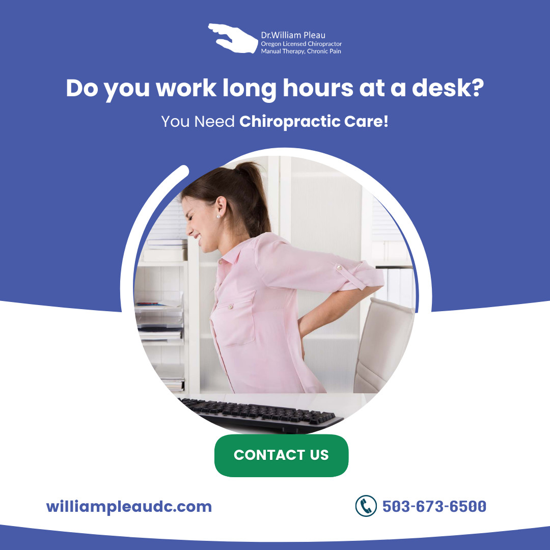 williampleaudc's tweet image. Ready to ditch that lower back pain and neck soreness? 
Dr. Pleau is an Oregon licensed chiropractic physician specializing in gentle, effective manual therapy solutions for chronic pain. This approach may be a perfect fit for you!