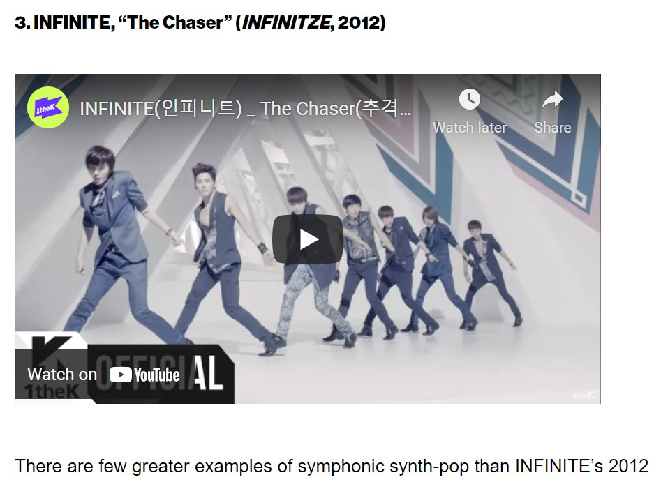 queenofjong's tweet photo. The Chaser Thread: A bit late but I wanted to do a The Chaser Thread because of how special it is!

1. Billboard No 1 Kpop song of 2012
2. Rolling Stones '50 Greatest Boy Band Songs of All Time' - No 42
3. Billboard's 100 Greatest K-pop Songs since 2010s - No 3 https://t.co/GK7sAEyOm0