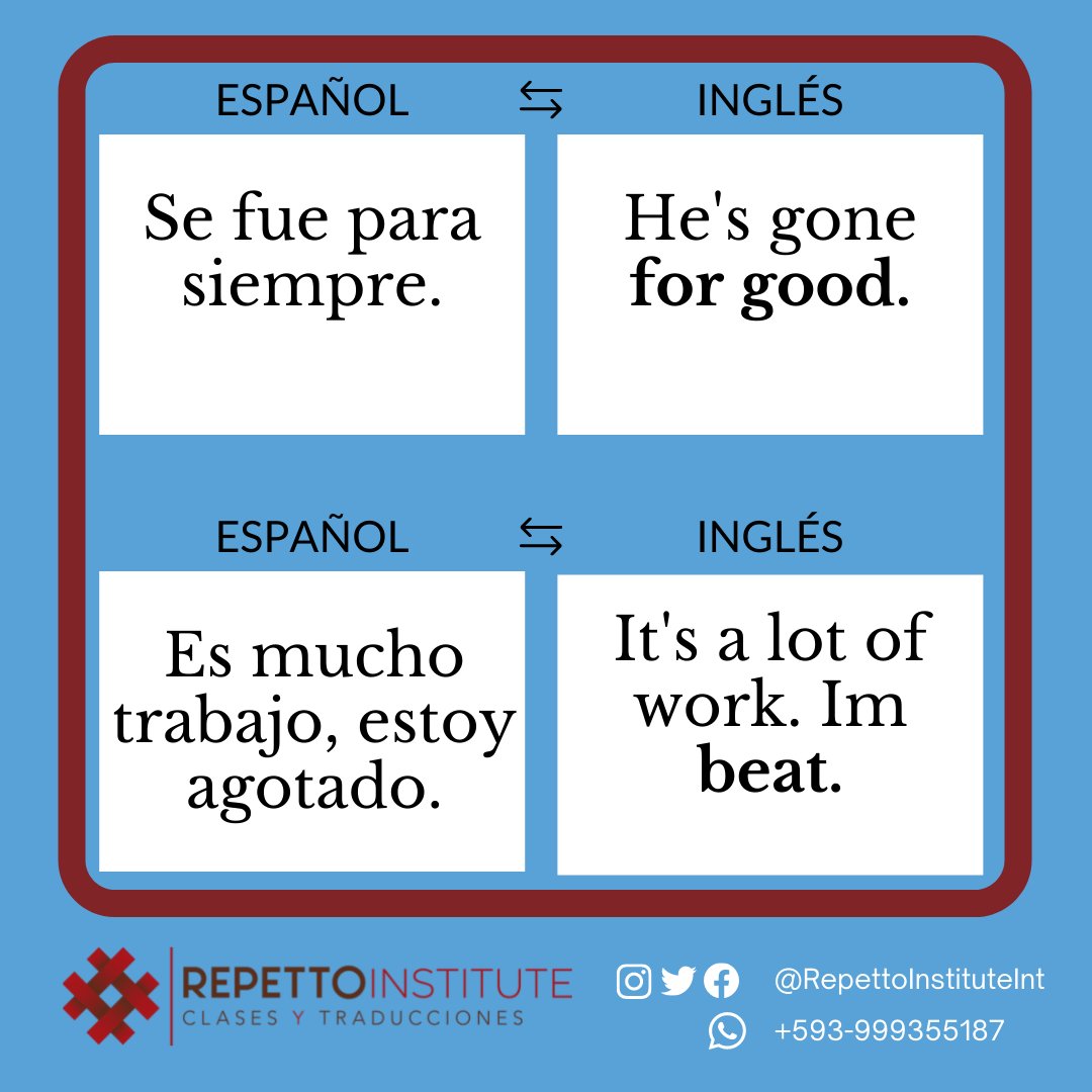 RepettoInst's tweet photo. Entender el contexto y los slangs es fundamental para hacer una traducción fiel… lo bueno es que nos tienes a nosotros ✌✈.

Búscanos!

¡Te cambiaremos la vida!

Link en bio 👇

#traductor #n #traducci #translation #translator #traductores #traducciones #translators #ol https://t.co/kf0I181bBj