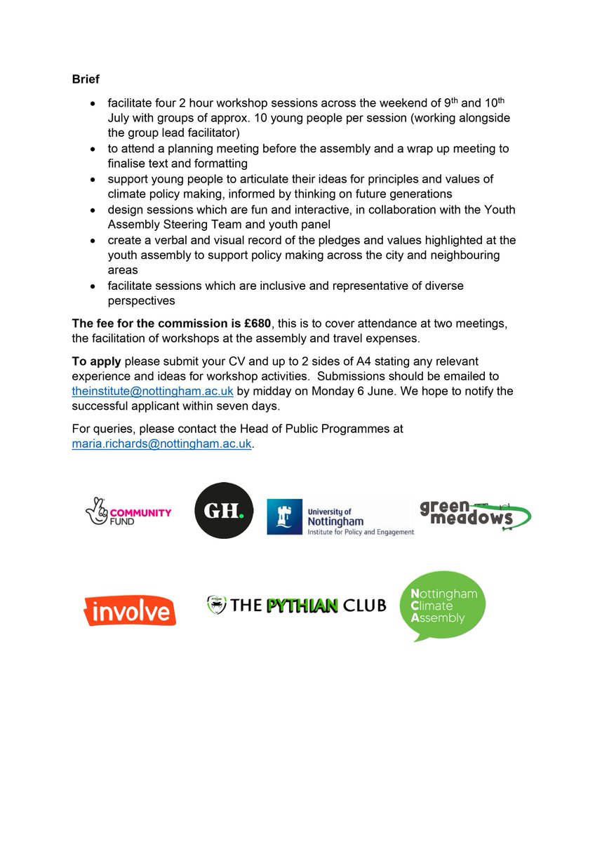 UoN_Institute's tweet photo. 📢Writer Callout!📢

We and @CANotts are looking for a local writer to work with young people and create a youth manifesto demanding action on climate change.

#WriterOpportunity #ClimateAction #Nottingham #Opportunity 

Sound interesting? Read here 👇👇 https://t.co/PgTQyCKwPS