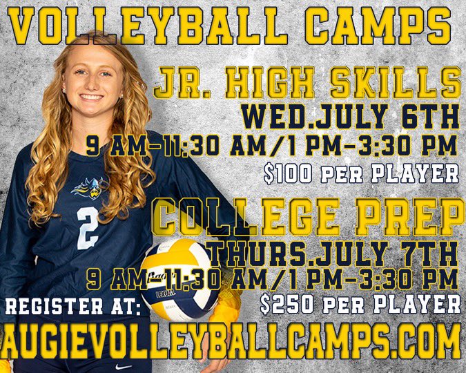 Get in the gym! 

We have a range of age groups offered this summer including Junior High &amp; College Prep Camp! 

Register online TODAY🤩

#GOLDstandard
#BuildingChampions