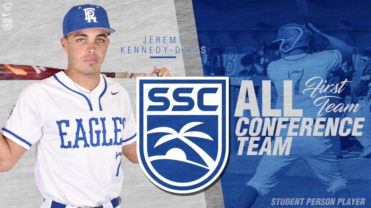 ERAUBaseball's tweet photo. Best catcher in @D2SSC 
Congrats @JeremyDavis107 
#GoERAU https://t.co/g7JFdKzZ8j