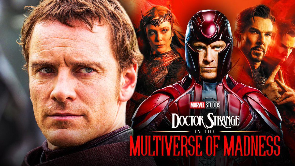 MCU_Direct's tweet photo. RUMOR: #MultiverseOfMadness reportedly cut a scene featuring Michael Fassbender's #Magneto! Details: https://t.co/9nUUca77M4 https://t.co/KnHkongrxn