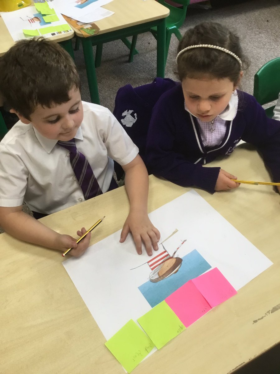 TheTrinityL5's tweet photo. Y1 English: We have been making predictions for our new book ‘ The Way Back Way Home’  by Oliver Jeffers, which we will be focusing on over the next two weeks. #trinityenglish 📚 https://t.co/Fb5XKTaJ9O