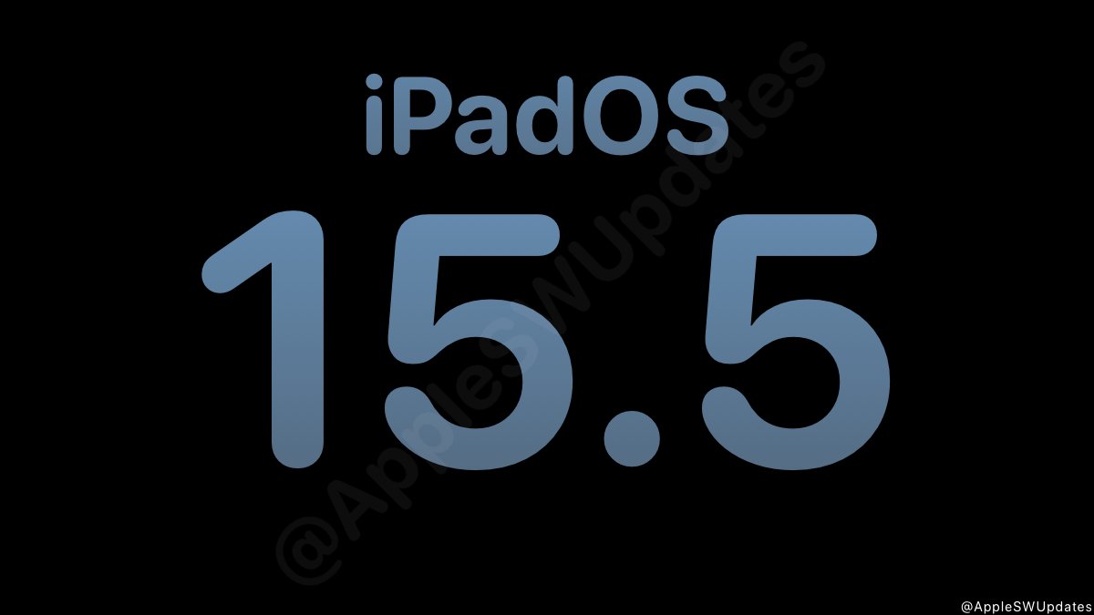 iSWUpdates's tweet photo. iPadOS 15.5 (19F77) has been released. #iPadOS #iPadOS155 https://t.co/QHHoOmiEEx