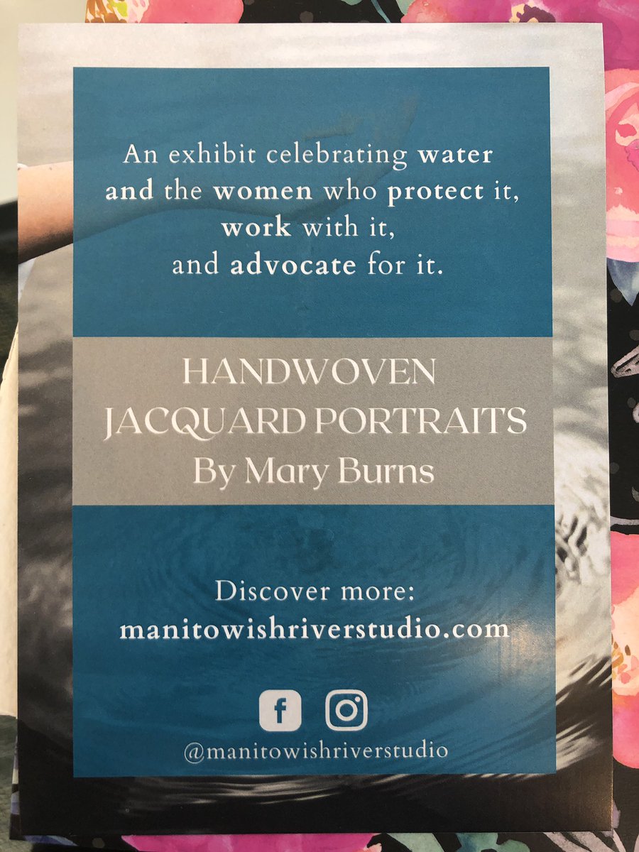 hildug's tweet photo. Attn #JASM22. Check out the Women and Water exhibit on the skyway. They are handwoven jacquard prints. Truly spectacular!

The artist Mary Burns is at JASM and would love to connect. Especially if you have suggestions of other global women who should be featured! 

Pls r/t https://t.co/MWtKy9BFjv