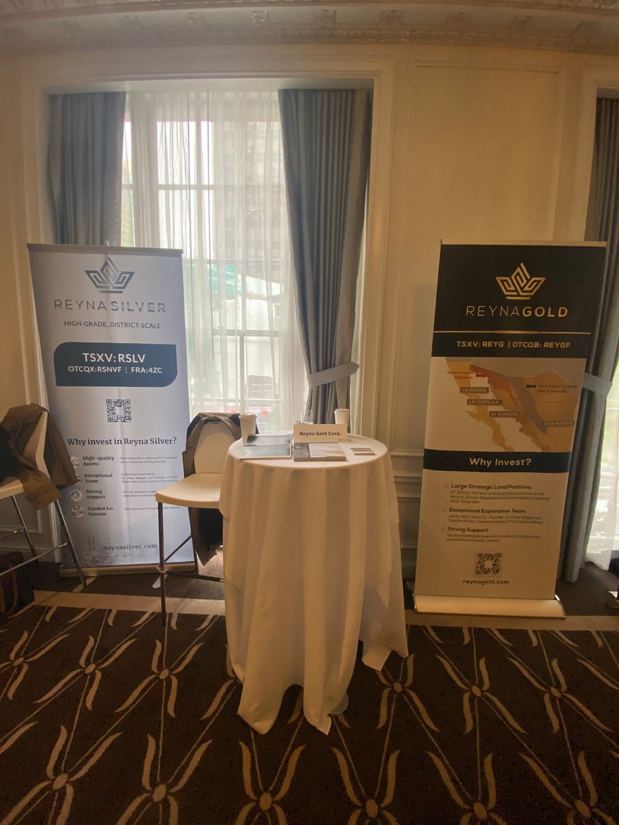 MarsIR_Inc's tweet photo. We are at Metal Investor Forum Vancouver at the Rosewood Hotel Georgia. Come visit us and our client @ReynaGoldCorp alongside @reynasilvercorp in our booth and let's chat!
#MarsIR #InvestorRelations #MiningForum #Confenrence #Mining #JuniorMining https://t.co/jk3QpTyOM0