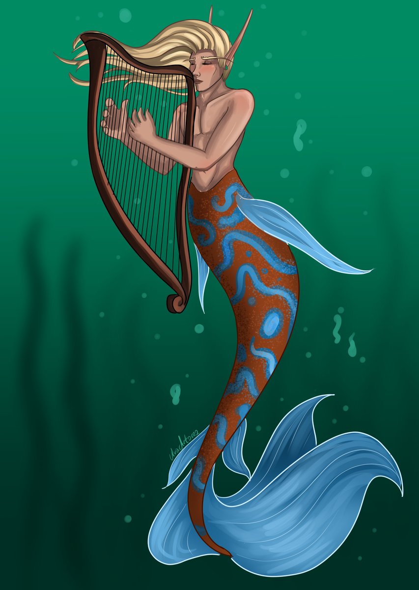<a href="/thearkadian/">The Arkadian</a> He did indeed make a beautiful merman!