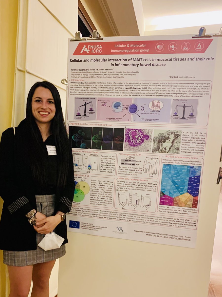 VeronikaBosak's tweet photo. So grateful for the opportunity @FricLab @ForteGiancarlo @FNUSA_ICRC to participate in #ENII Advanced Immunology Summer School 2022 in Sardinia! A great time spent discussing our project, wonderful lectures, and meeting the most talented young immunologists all over Europe! https://t.co/PmXZyGbH5Z